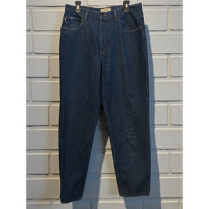 L.L.Bean Men’s 34x34 Dark Wash Blue Western Relaxed Fit Denim Jeans Item#134770